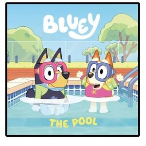 BUNDLE & SAVE🎉 Bluey, The Pool softcover kids book